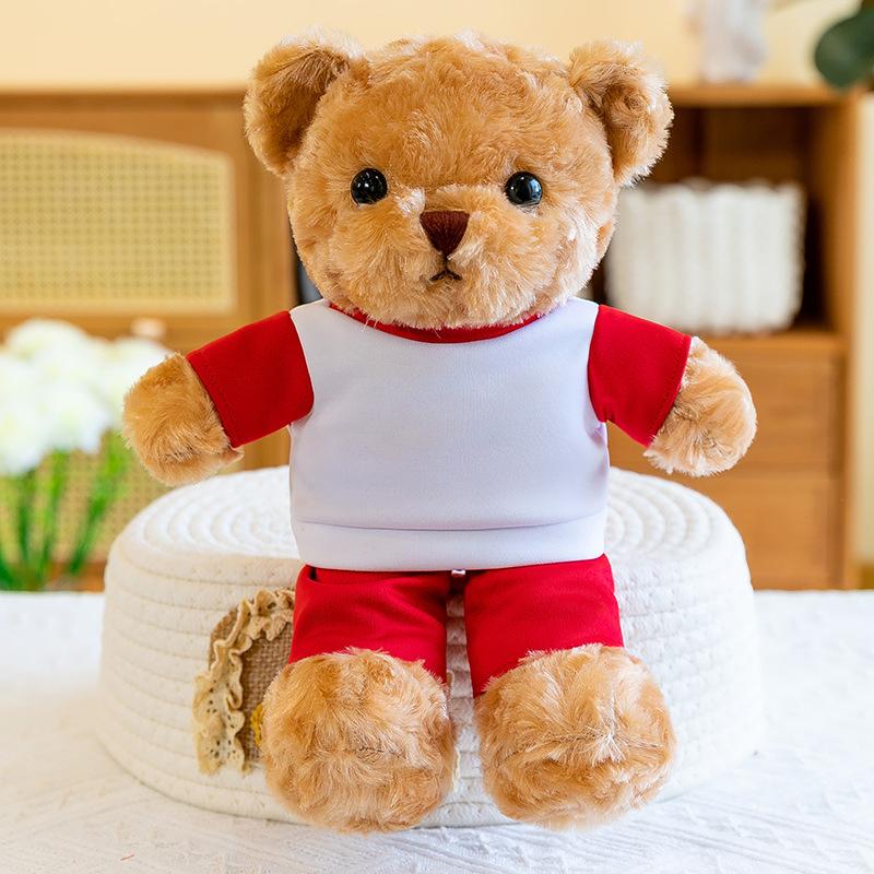 Junior High School Graduation Campus Uniform Bear Plush Toy Logo Graduation Season Student Gift Ragdoll Doll Gift
