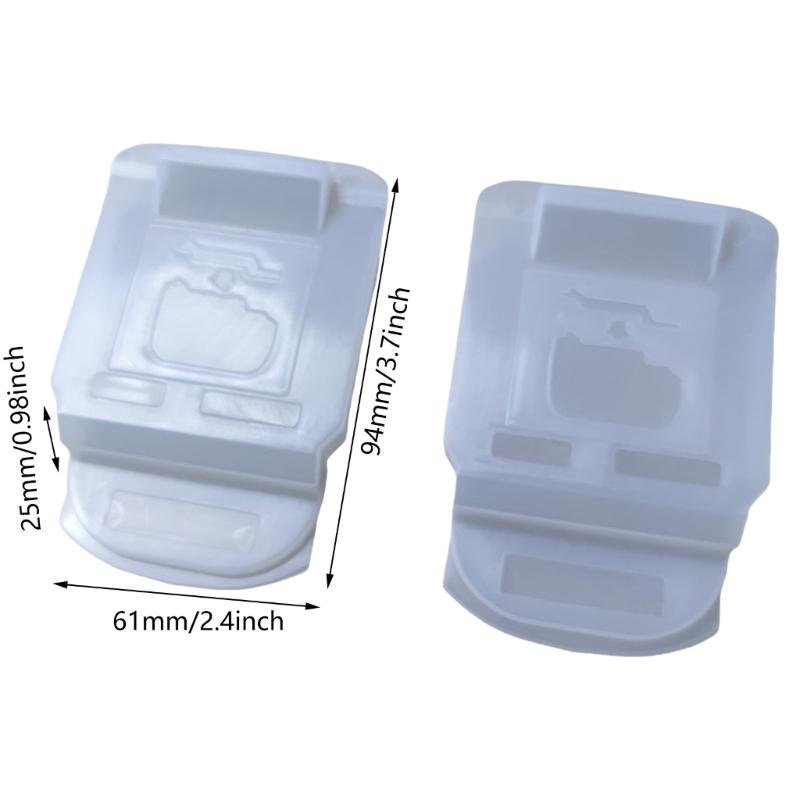 Haltbarkeit Batterieschutz Staubabdeckung Kompatibel für 14,4V und 18V Akkus Halter Schützer für verlängerte Lebensdauer