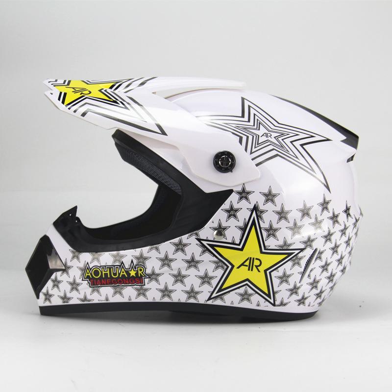 E-commerce Personality Four Seasons Off-road Helmets Men and Women Battery Car Helmets Mountain Bike Full Helmets DH Downhill Pirate Skeleton