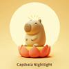 Niedliches Cartoon Capybara Nachtlicht Batterie Dimmbar Schlaf Nachtlampe Für Kinderzimmer Dekoration