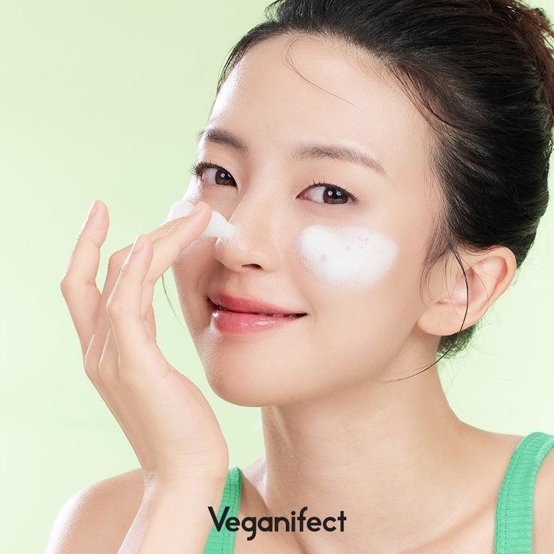 Veganifect Clean And Glow Green Barley Gel Cleanser 205ml