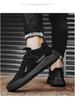 Spring 2025 Men's Non-Slip Work Sneakers - Ideal for Construction Sites and Kitchens