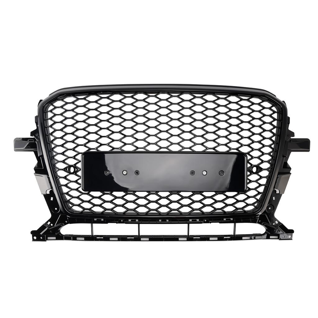 Gloss Black Front Honeycomb Bumper Grill Grille Fit Q5 2013-2017