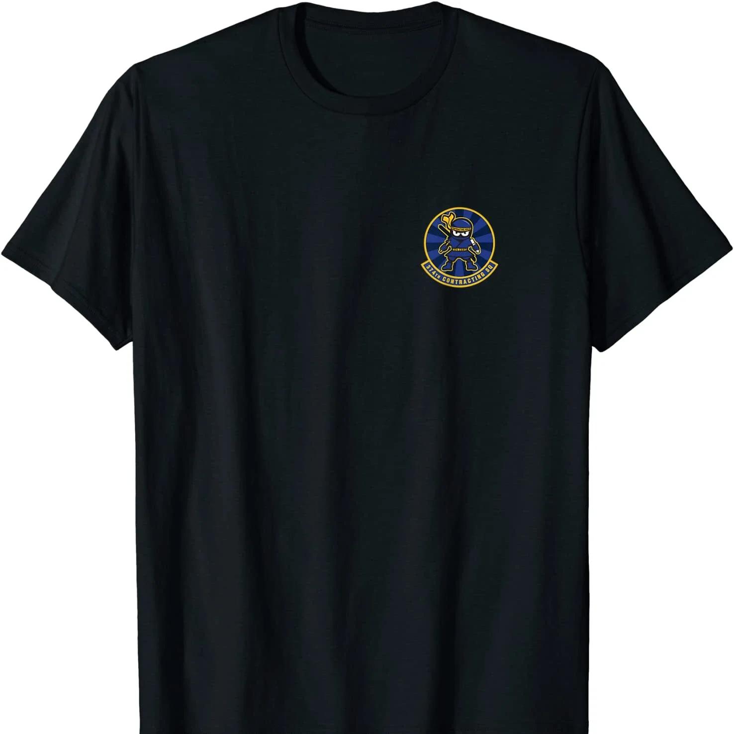 

374th Contracting Morale Patch Printed TShirt 100 Cotton ONeck Short Sleeve Summer Casual Mens Tshirt Streetwear S