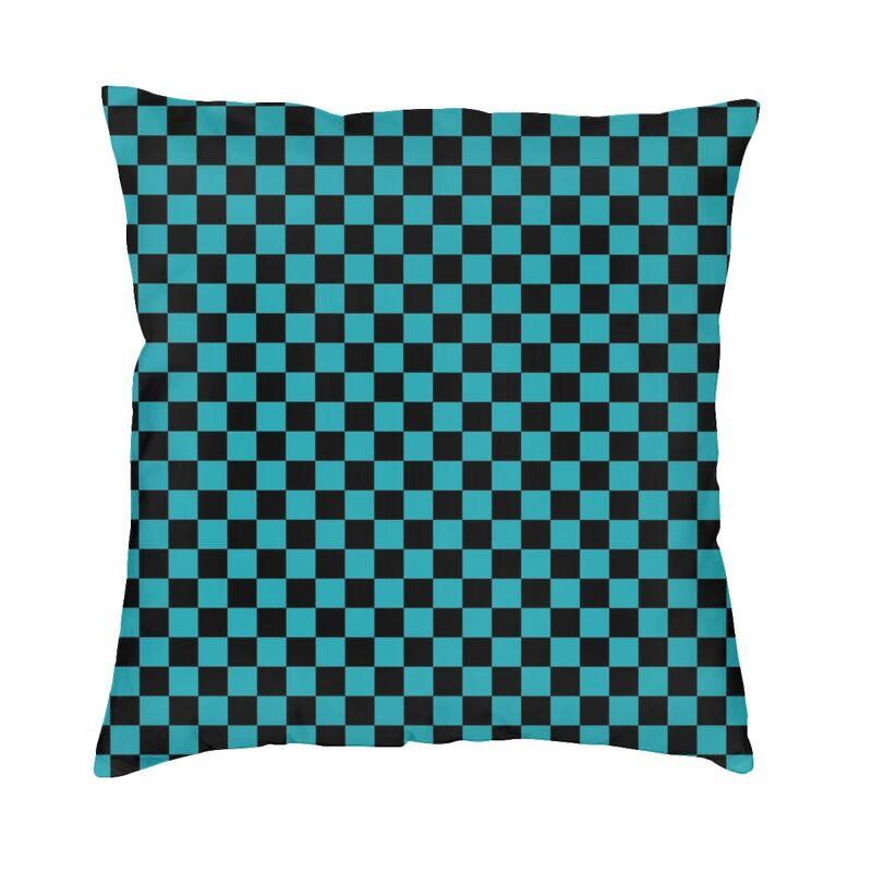 Chess Pillow Case xcm for Sofa Chessboard Game Luxury Cushion Cover Soft Pillowcase