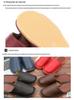 Closed-Toe Cowhide Slippers with Thickened Non-Slip Sole for All Seasons
