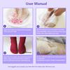 2pair Foot Peel Mask Peeling Away Calluses and Dead Skin Cells Exfoliating Peeling Scrub Mask Repair