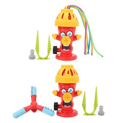 Kinder Wasserspielspielzeug Cartoon Automatische Sprinkler Sommer Spritzspiel für Gartenrasen im Freien