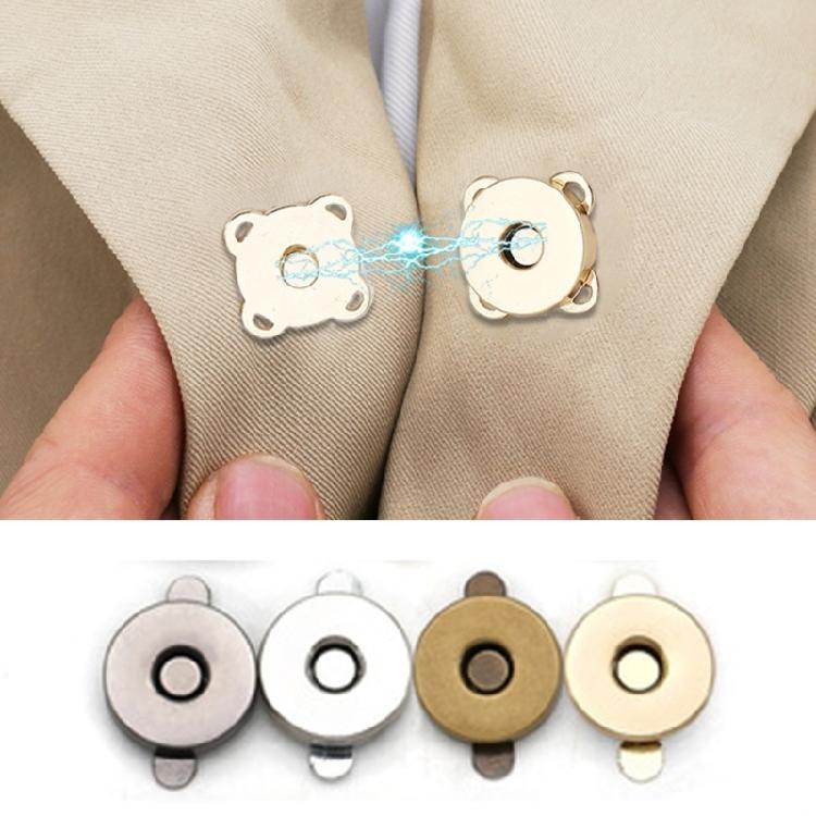 Multipurpose Magnetic Closures Button for Craft Outdoor Gears Sturdy Alloy Construction Portable Designs