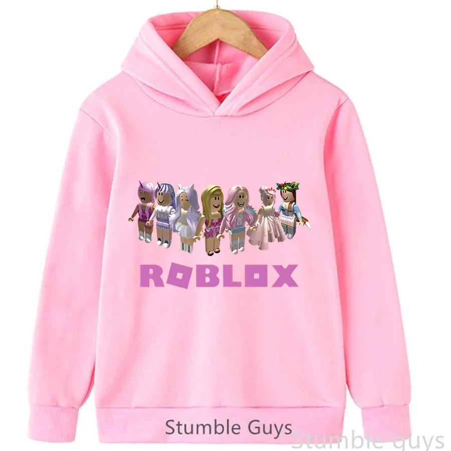 Roblox Kinder Sweatshirt Kapuzenpullover Roblox Welt Print Jungen Mädchen Mode Warme Kleidung