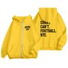 Felpa da donna a tinta unita manica lunga zip casual confortevole ampia leggera felpa da donna