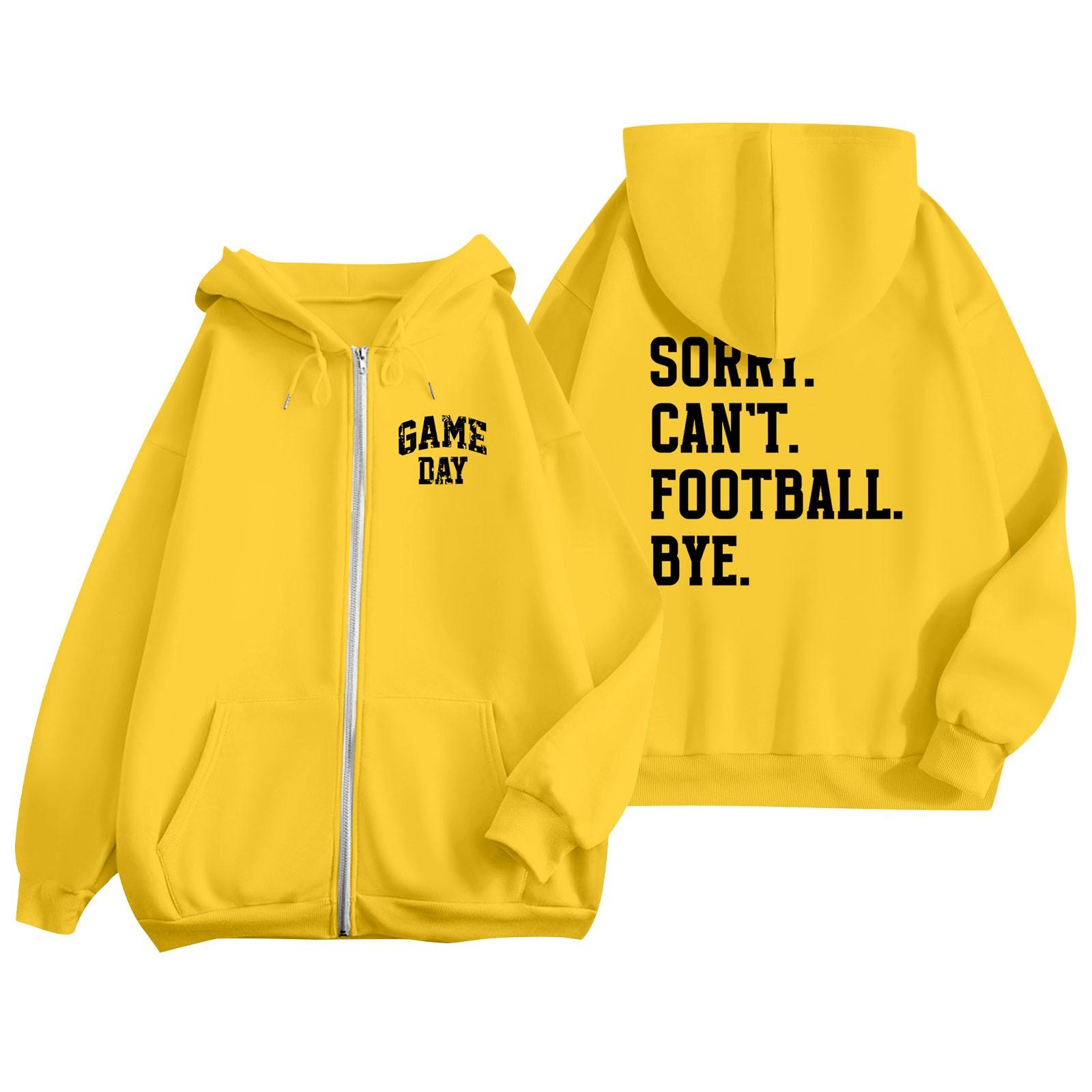 

Женская однотонная толстовка с длинным рукавом на молнии, повседневная, удобная, свободная, легкая женская толстовка S жёлтый