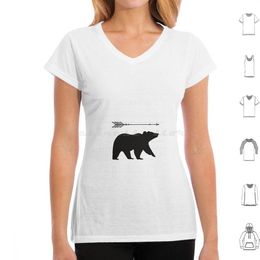 Womens Bear T Shirt Cute Funny Best Grand Mother Of Boys Girls Cool Mothers Day Tee T Shirt Cotton Men Women DIY Print Crazy