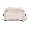 Michael Kors Jaycee Classic Monogram Batoh na zip PVC Mini Dámský batoh Světle krémový 35T2G8TB1B-LT-CRM-MULTI