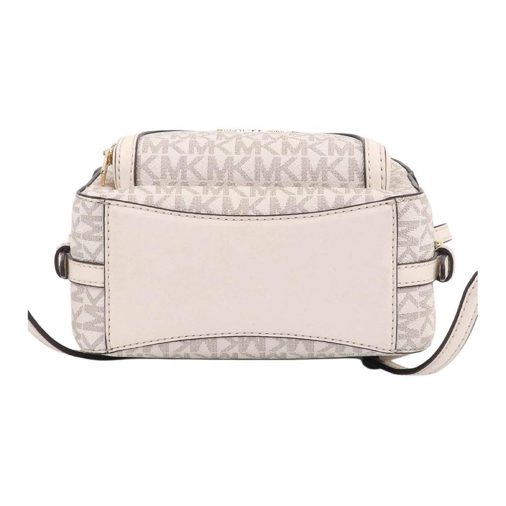 Michael Kors Jaycee Classic Monogram Batoh na zip PVC Mini Dámský batoh Světle krémový 35T2G8TB1B-LT-CRM-MULTI