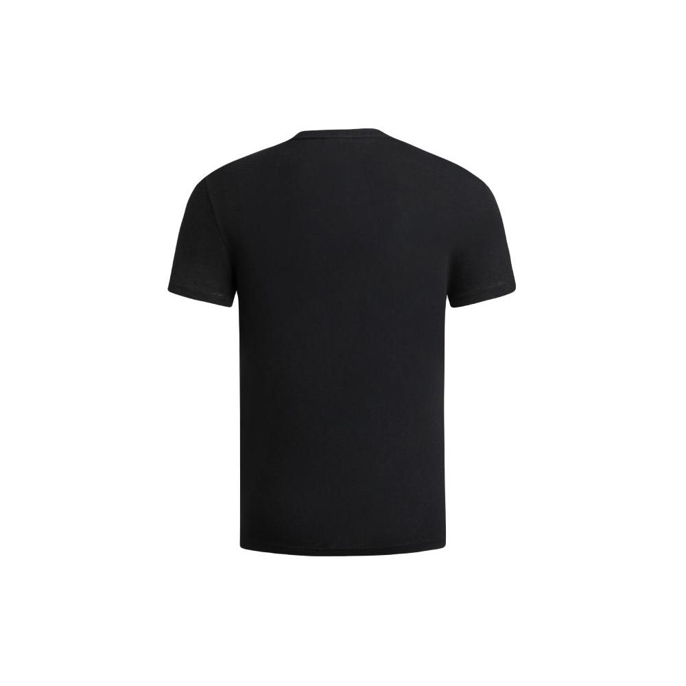 Emporio Armani Ss24 Logo Print Crew Neck T-Shirt Men tops Black 211818-3R485-00020