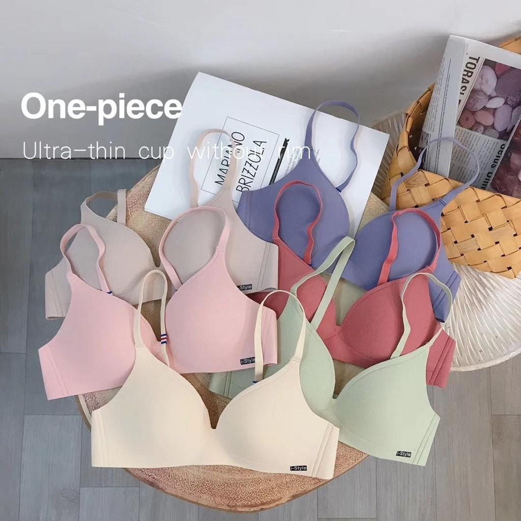 Seamless Breathable Padded Bra With Side Support For Women Summer Comfort