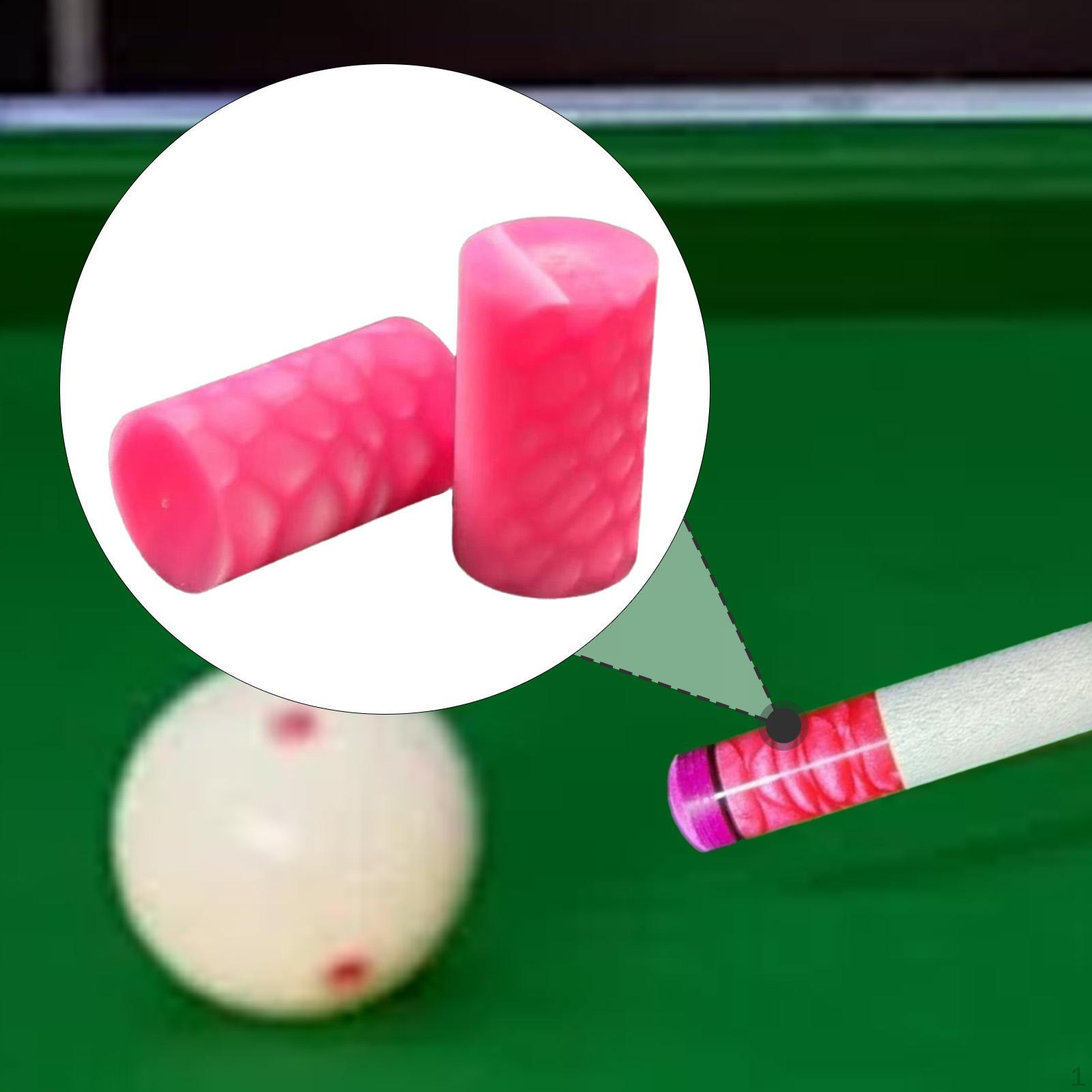 

2 Наконечника для бильярдного кия, Запасные части, Наконечники розовый