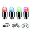 Car Tire Valve Cap Lights Multi-Color Flash Durable LED Tire Lights Cap For Car Moto Bicycles Electric Vehicles Tire Valve Cap Valve Stems 1