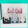 Pearl Transparent Handheld  Handbag Childhood Fun Stitching Shoulder Single