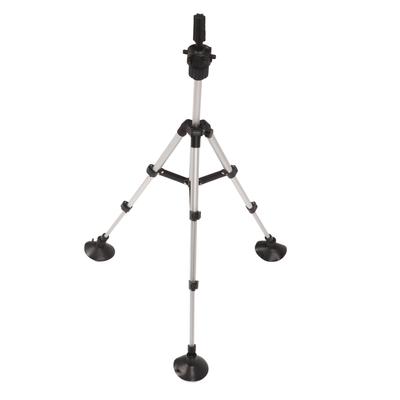 Wig Head Tripod Adjustable Lightweight Aluminum Alloy Mannequin Head Stand with Suction Cup for