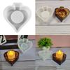 Irregular Shape Candlestick Mold Silicone Candle Holder Mould Easy to Demold Aromatherapy Mould Gypsum Home Ornaments