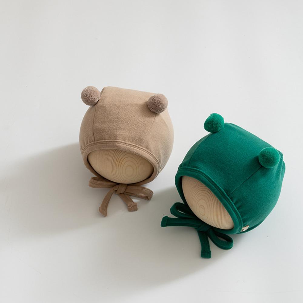 Kawai Bear Rabbit Ear Baby Knitted Cap Warm Ear Protection Cap New Winter Baby Earmuffs
