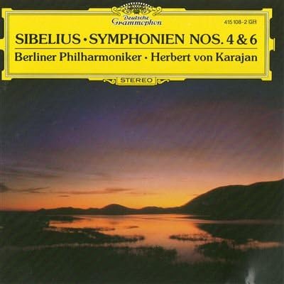 CD SIBELIUS KINGDOM MR  Symphonies 4  6  4151082 Deutsche Grammo 1985 Non Japan Classical Used