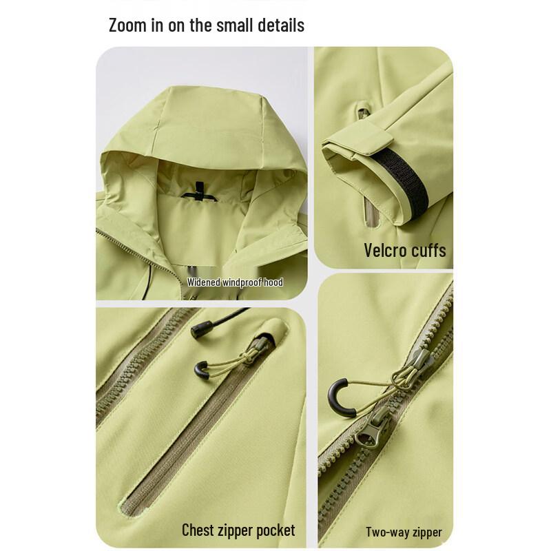 TUCANO Unisex 3-in-1 Fleece Lined Hiking Jacket