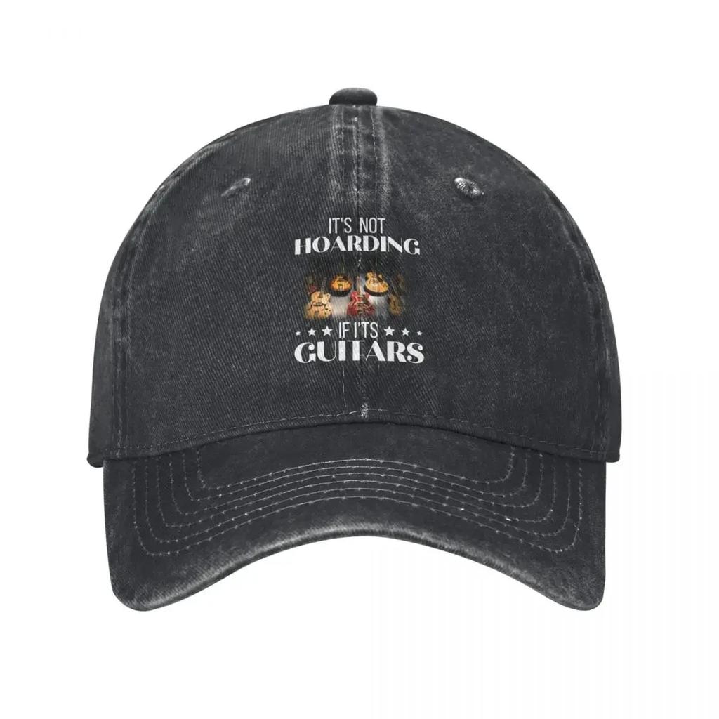 Its Not Hoarding If Its Guitars Baseball Cap custom Hat Visor luxury Women cap Elegant Womens Hats Unisexs