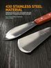 Thickened Stainless Steel Garden Trowel Heavy Duty Shovel Spade for Planting Transplanting Digging Weeding Outdoor Tool