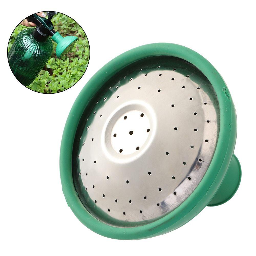 Nozzle Water Sprinkler Metal & Rubber Hose Sprayer Portable Watering Can Rose Head Watering Tool