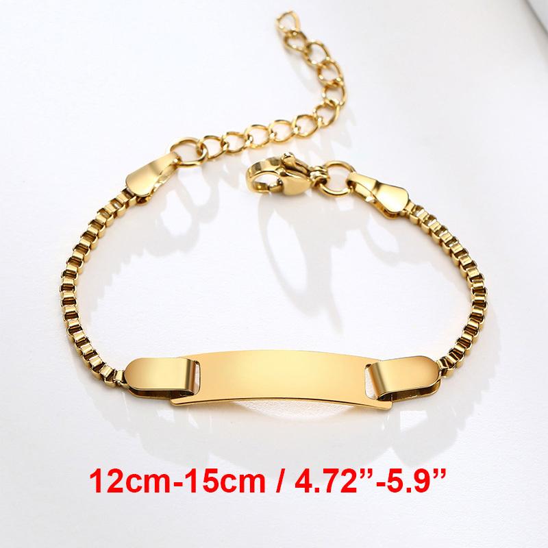 Name Customization Engrave Birth Date Bracelets,Personal Birthday Gift ,Stainless Steel Bracelet