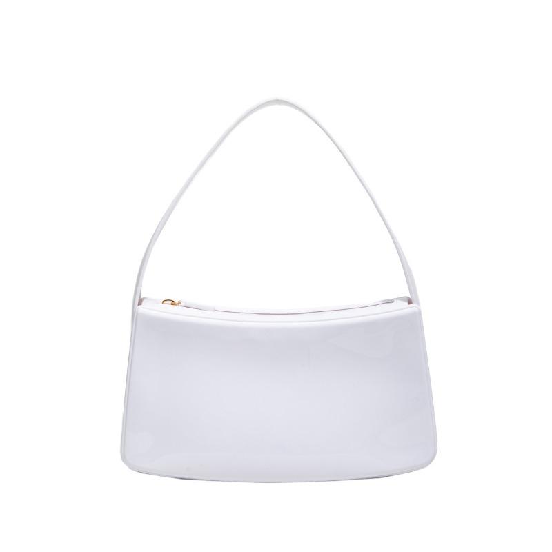 Summer New Fashion Hand Bag Underarm Jelly Bag Women's Baguette Bag Bright Color Versatile Trend Handbag