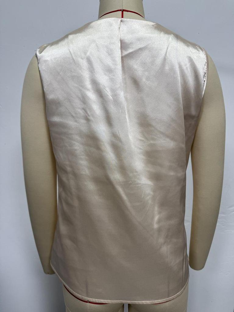 Women's Satin Spring/Summer Vest - European & American Style