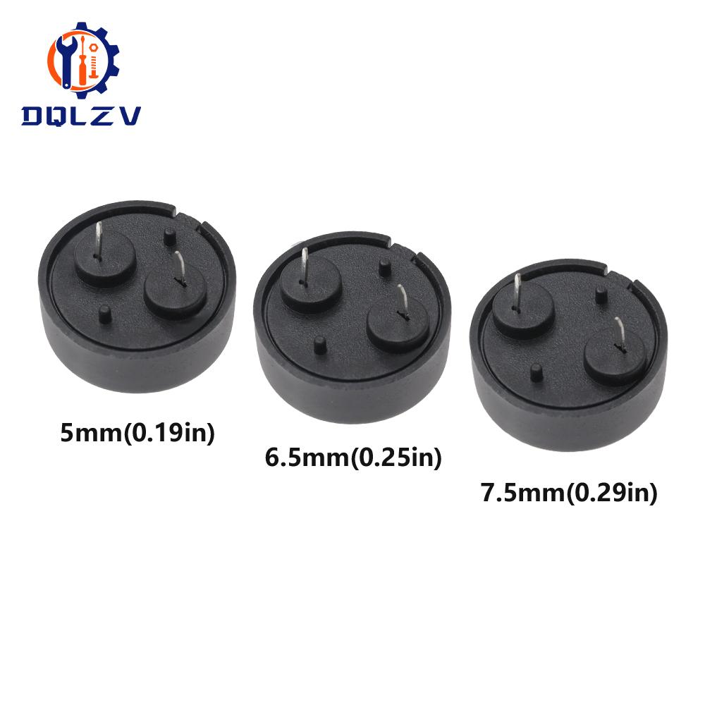 1255 passive piezoelectric buzzer 12*5.5MM pogo pin ETC environmental protection buzzer 4K HZ frequency Connector