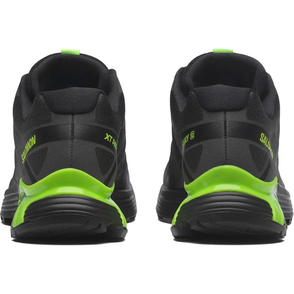SALOMON Xt-Pathway 2 Comfortable Durable Running Shoes Unisex Sneakers Black Green 478607