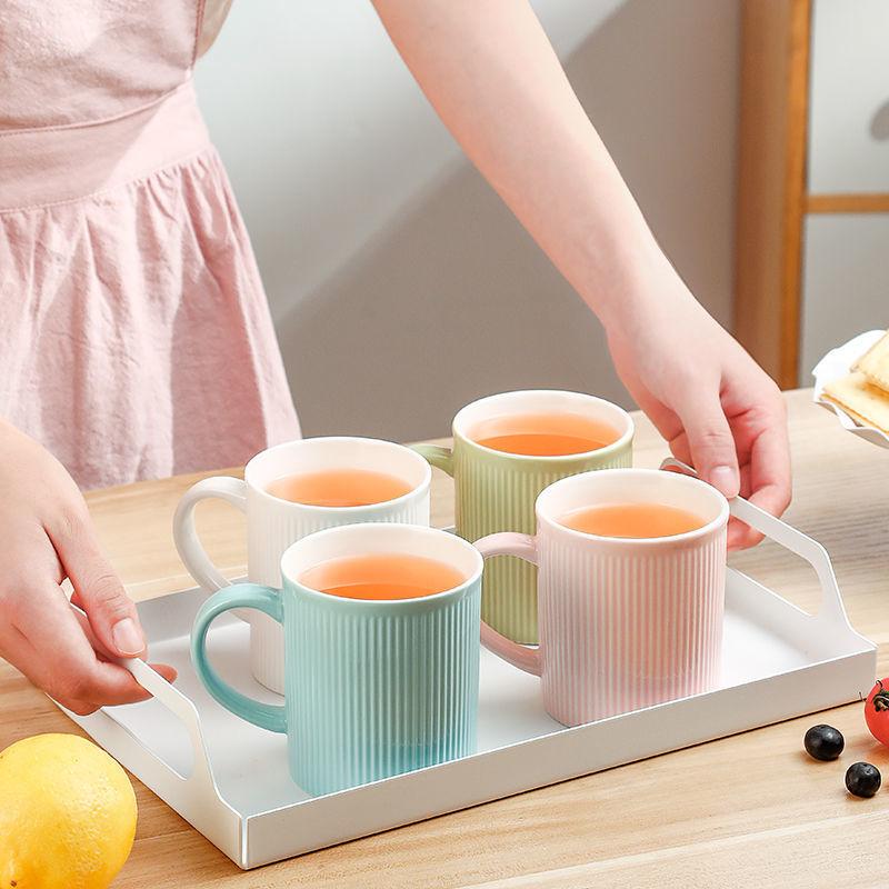 Creative Pinky Color Mug Cups of Coffee Cup Set Drinkware Cute Mugs Free Shipping Personalized Gifts Thermo Coffee Cup To Carry