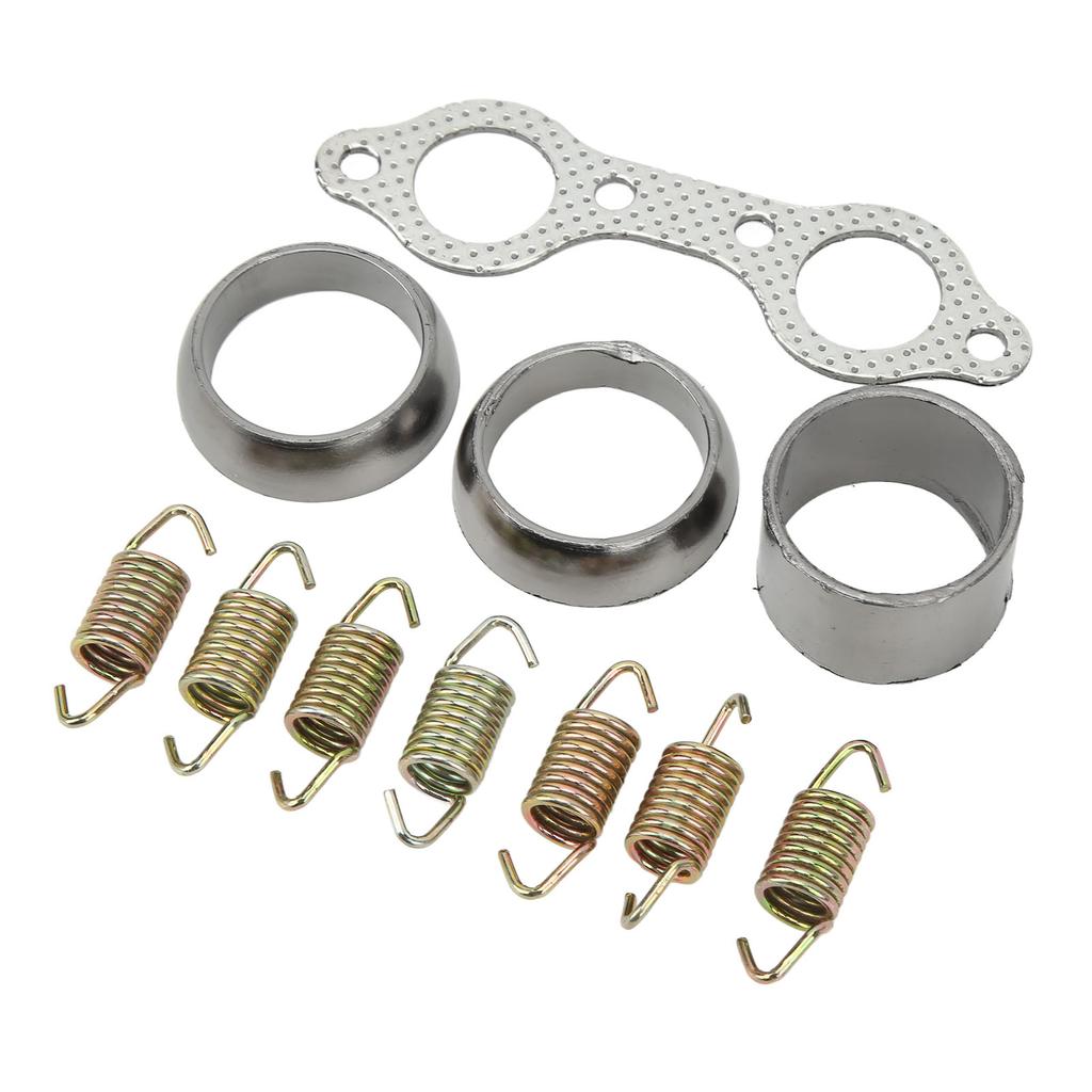 Exhaust Gasket Spring Rebuild Kit 3610047 Strong Sealing Low Noise Replacement for Polaris Sportsman 700 600