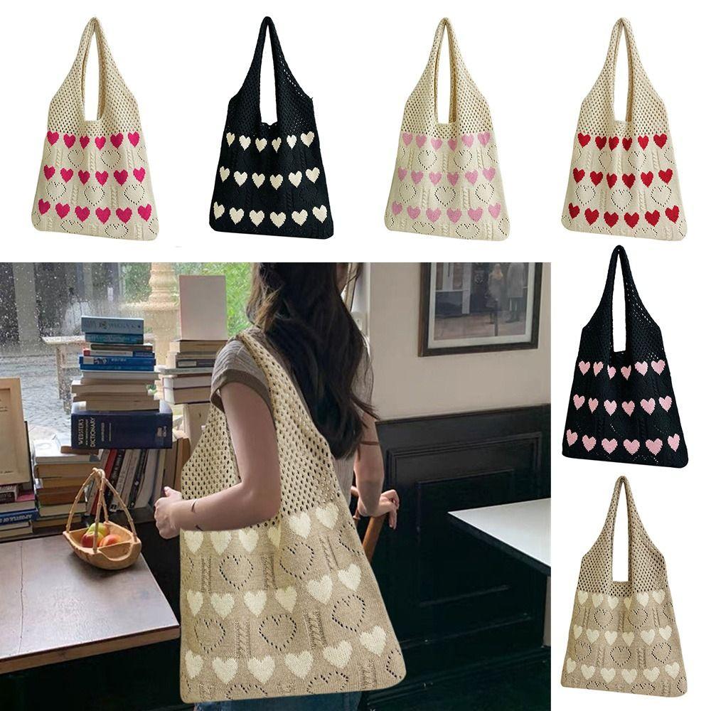 

Полая сумка через плечо, сумка большой емкости, модная пляжная сумка для женщин и девочек