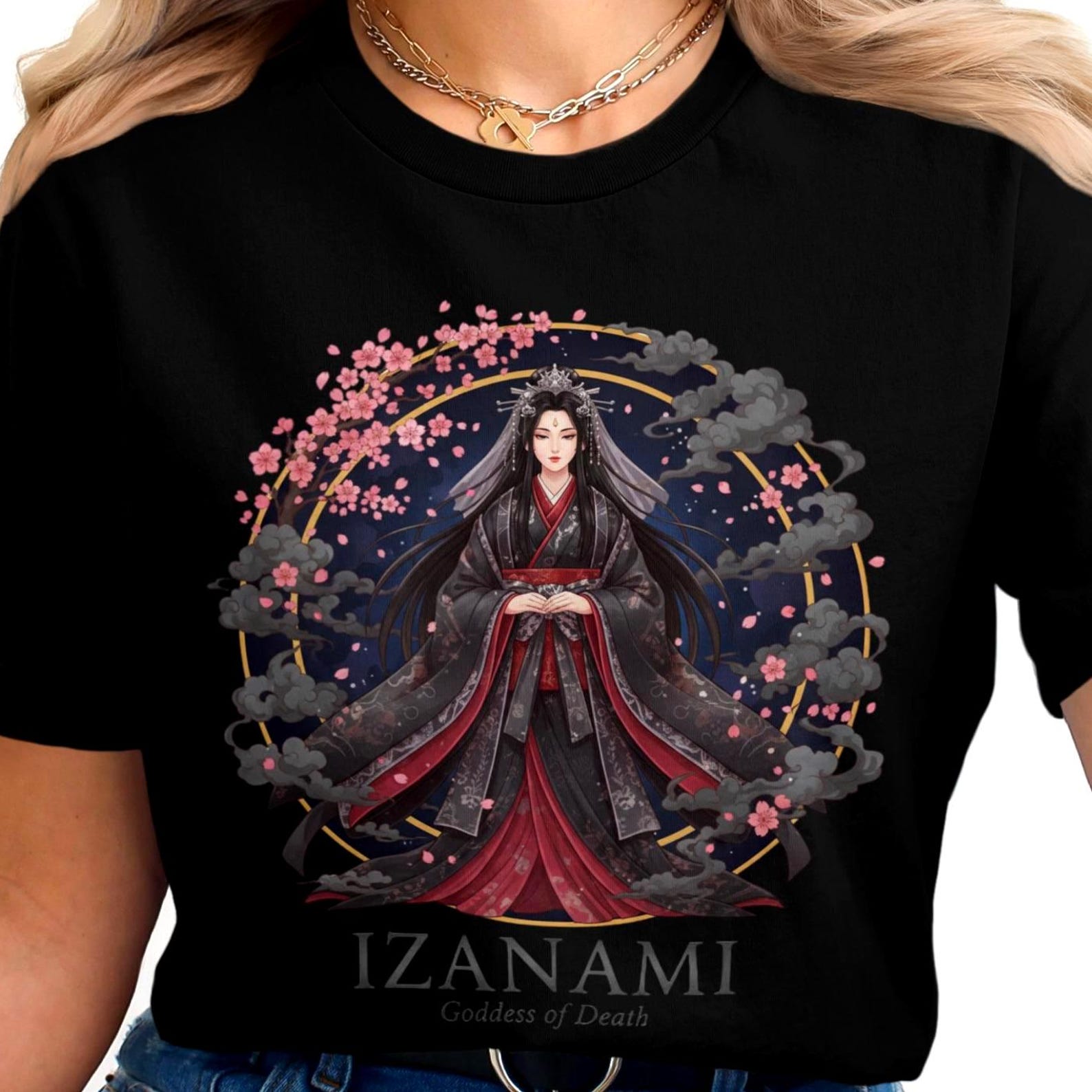 Izanami T-Shirt | Japanese Mythology | Vintage Japanese Tee M