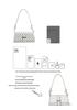 2026 Henggeng Polka Dot Stylish Women's Handbag: Chic, Small, Square, Relaxed Feel, Shoulder & Handheld Bag