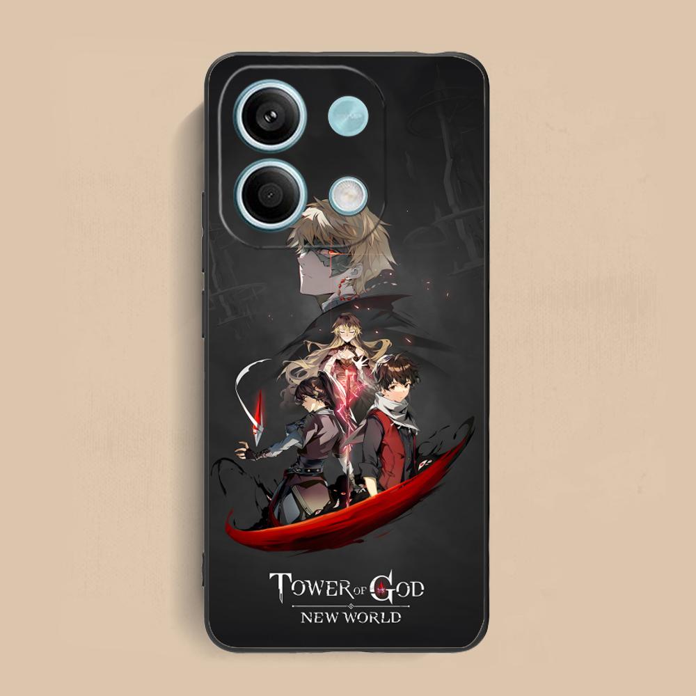 Anime Game Tower of God Phone Case for Xiaomi Redmi Note 14 13 12 11 S Pro Plus 4G 5G Colorful Printing Cover Cellphones Luxury