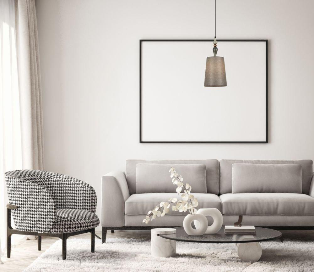 Lampa wisząca NEROM PND-22374C-BK Italux