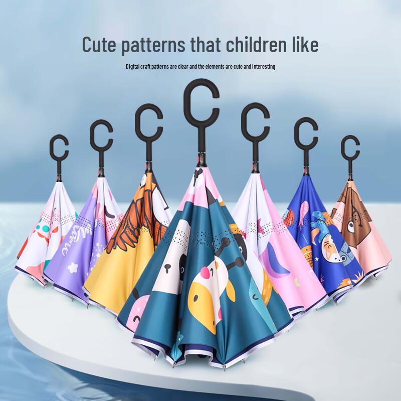 Meidu Kids Reversible Windproof Umbrella