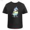 Blue Bird Pixel Art T Shirt 100 Cotton S 2XL TA044702 Vintage Washed Versatile Homme Graphic Slightly Streetwear Comfortable