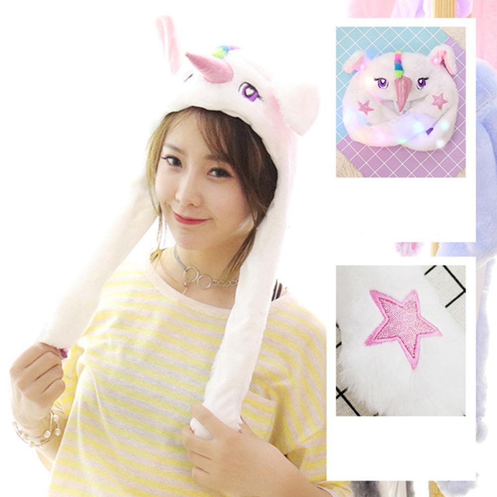 Stylish LED Moving Unicorn Rabbit Ears 