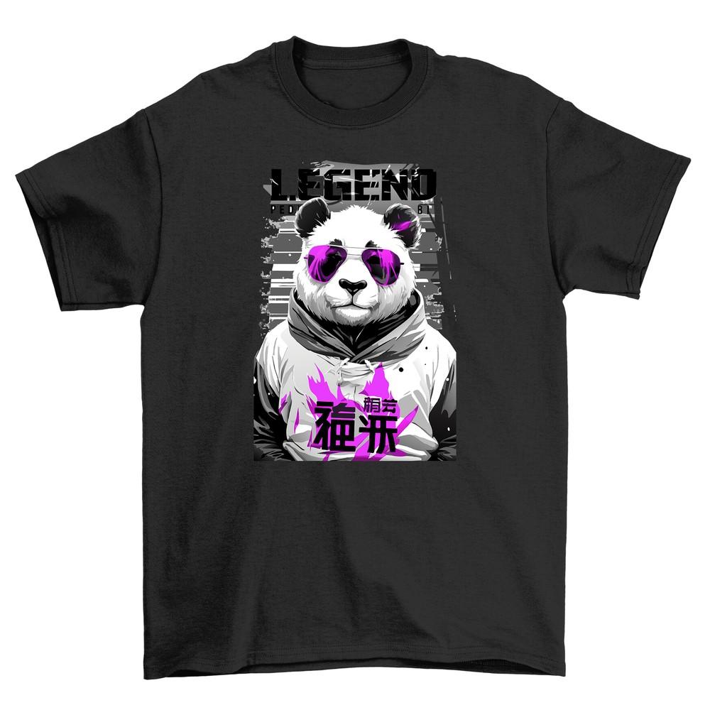 Legend Panda Anime T-Shirt - Unleash the Cute! Funny Tee, 100% Cotton, Unisex De