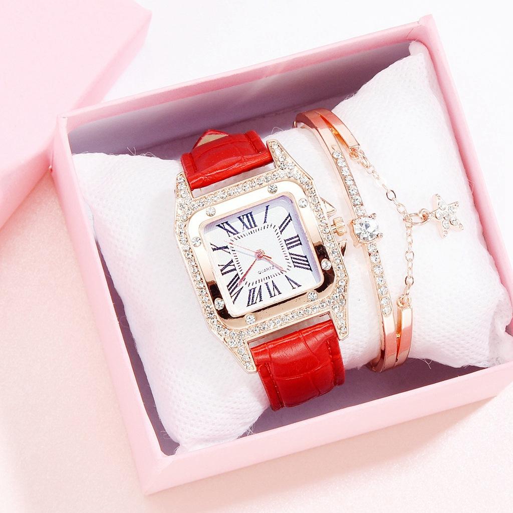 Watch Women's Wine Barrel Square Belt Women's Watch Women's Watch Student Korean Version Casual Watch