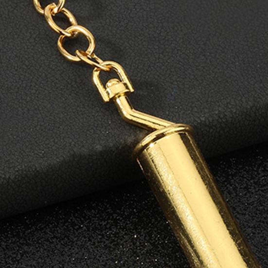 Car Exhaust Pipe Keychain Exhaust Pipe Pendant Keychains for Car Keys Backpack Creative Keychains Gifts for Men Friends Car Enthusiasts